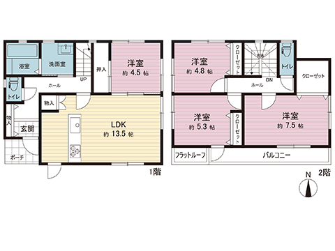 中古戸建 厚木市上依知 小田急線本厚木駅 1,790万円