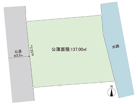 土地 宇都宮市星が丘１丁目 東武宇都宮線東武宇都宮駅 1,300万円