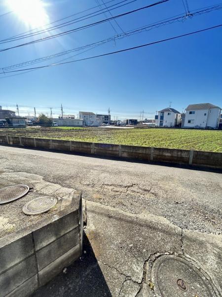 武蔵村山市学園５丁目 土地 前面道路含む現地写真