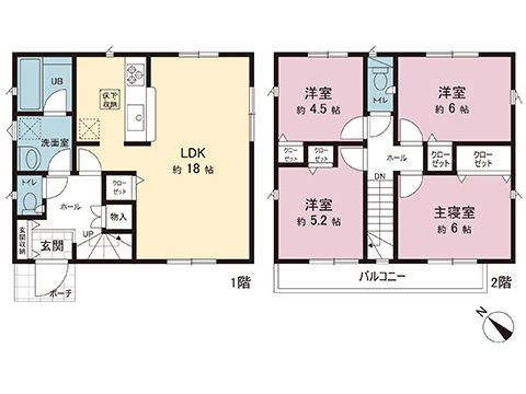 新築戸建 相模原市中央区田名 JR相模線上溝駅 2,580万円