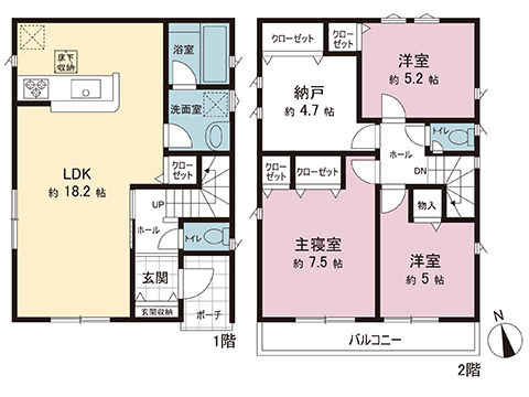 新築戸建 横浜市瀬谷区宮沢２丁目 相鉄本線瀬谷駅 4,280万円