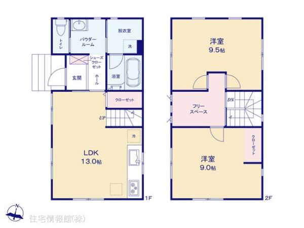 新築戸建 埼玉県越谷市大字弥十郎 東武伊勢崎線大袋駅 2,998万円