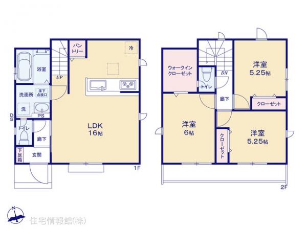 新築戸建 東京都稲城市押立720 JR南武線矢野口駅 5,680万円