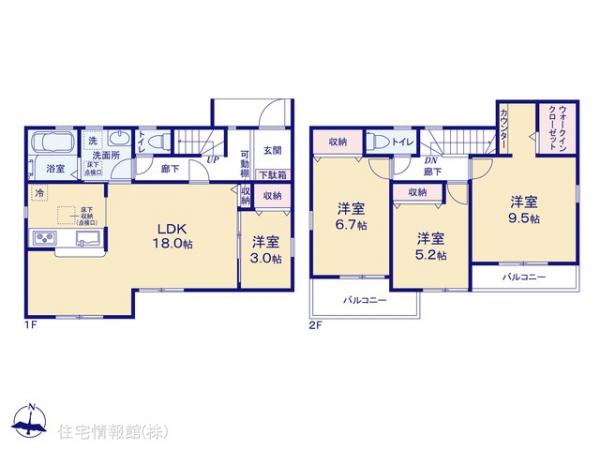 新築戸建 埼玉県さいたま市岩槻区東町１丁目9-29 東武野田線岩槻駅 3,880万円