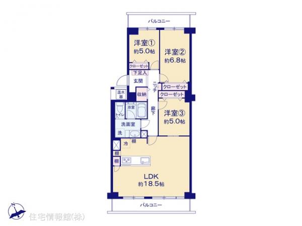 中古マンション 神奈川県相模原市南区大野台６丁目4-6 JR横浜線古淵駅 2,980万円