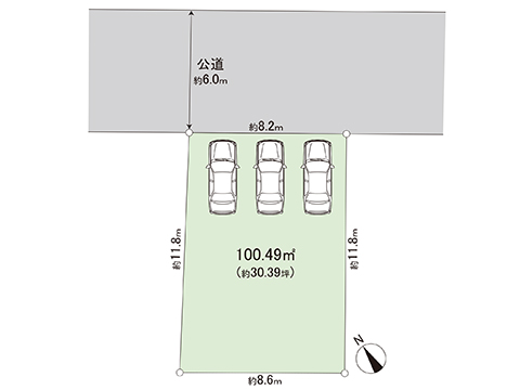 土地 八王子市台町１丁目 JR中央本線八王子駅 2,180万円