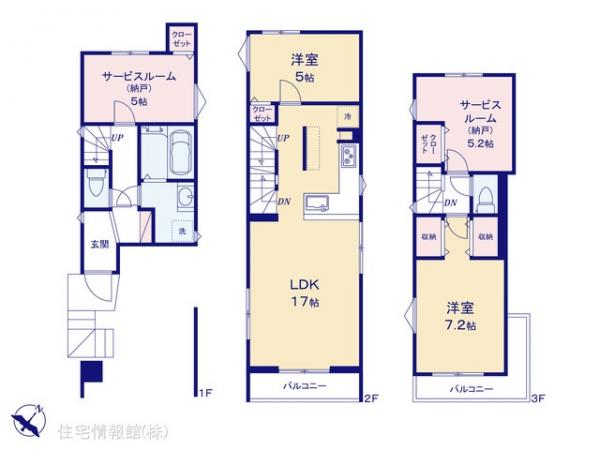 新築戸建 神奈川県横浜市南区南太田１丁目35-7 京急本線南太田駅 7,180万円