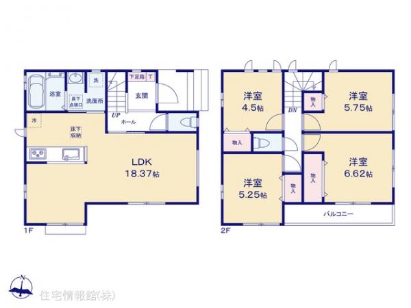 新築戸建 埼玉県新座市栄５丁目1-29 西武池袋線大泉学園駅 3,790万円