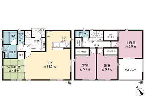新築戸建 宇都宮市野沢町 東武宇都宮線東武宇都宮駅 2,590万円