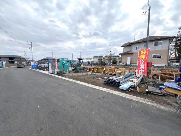 宇都宮市野沢町第４ 前面道路含む現地写真