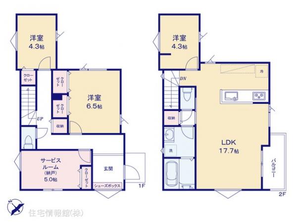 新築戸建 千葉県習志野市藤崎６丁目4 京成本線京成大久保駅 4,680万円