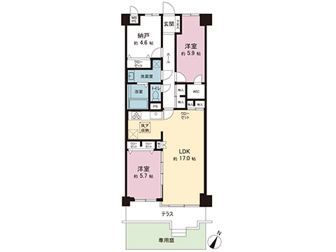 中古マンション ふじみ野市東久保１丁目 東武東上線上福岡駅 2,290万円