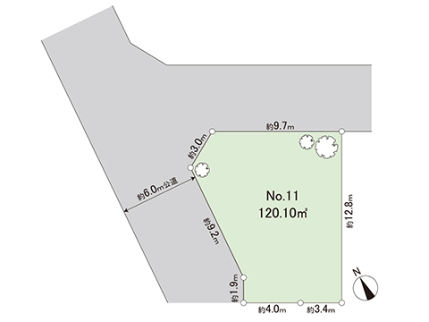 土地 清瀬市下宿２丁目 JR武蔵野線新座駅 2,500万円