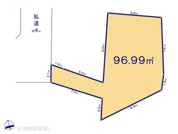 土地 埼玉県朝霞市宮戸２丁目989-2 東武東上線志木駅 2,280万円