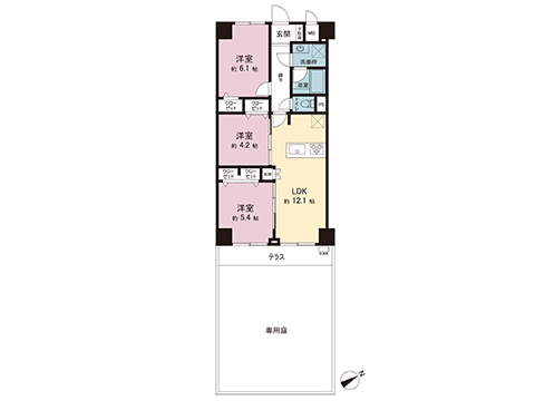 中古マンション 横浜市港北区箕輪町２丁目 東急東横線日吉駅 3,980万円