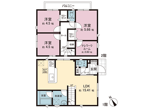 新築戸建 座間市明王 小田急線相武台前駅 3,380万円