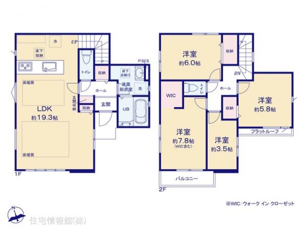 新築戸建 千葉県松戸市新松戸７丁目 つくばエクスプレス南流山駅 5,399万円