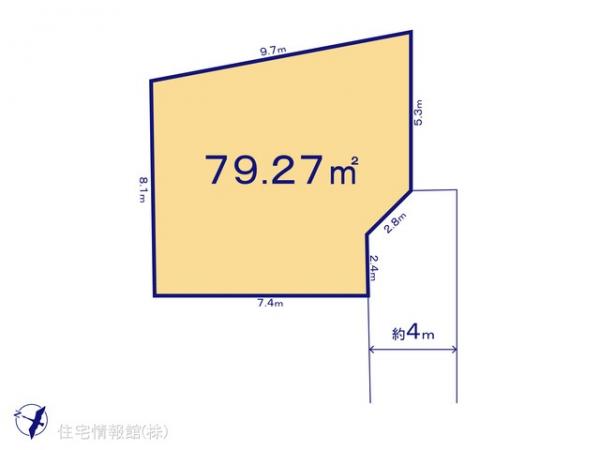土地 埼玉県さいたま市緑区大字大間木534-11 JR武蔵野線東浦和駅 1,380万円