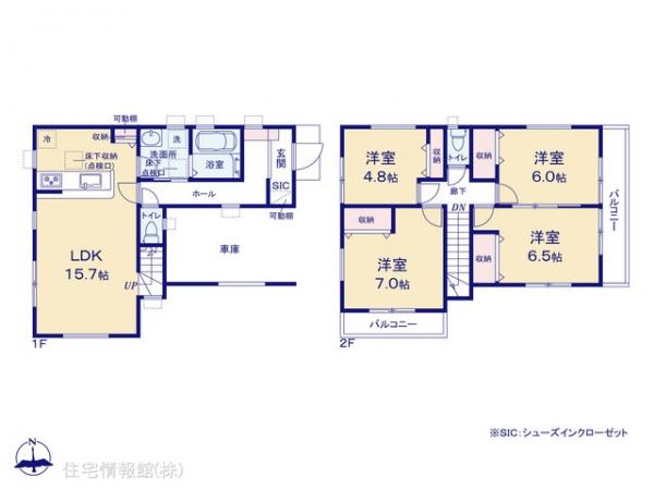 新築戸建 埼玉県ふじみ野市亀久保 東武東上線上福岡駅 2,899万円