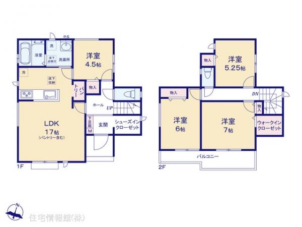 新築戸建 埼玉県さいたま市桜区大字下大久保1034-6 JR埼京線南与野駅 4,290万円