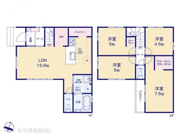 新築戸建 東京都国分寺市高木町１丁目18-20 JR中央線国立駅 5,699万円