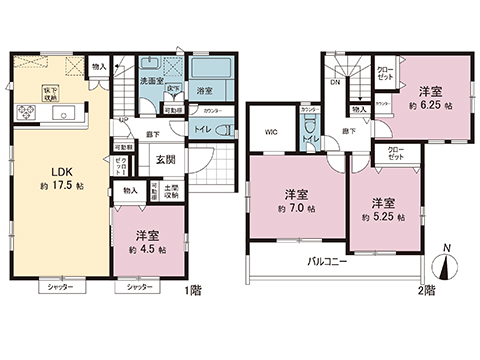 新築戸建 羽生市南羽生１丁目 東武伊勢崎線南羽生駅 3,090万円