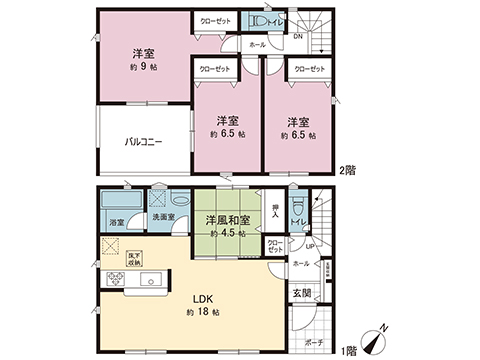 新築戸建 足柄上郡山北町向原 JR御殿場線東山北駅 2,480万円