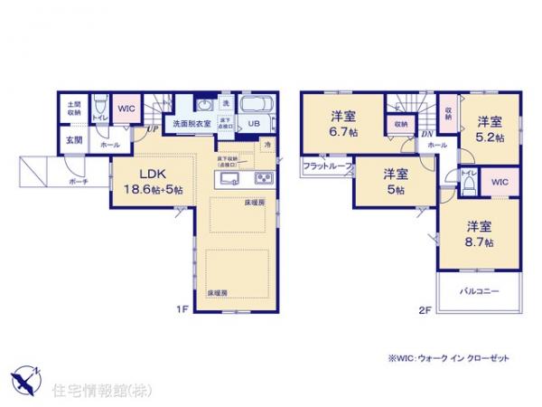 新築戸建 千葉県船橋市前原東６丁目34-7 京成松戸線前原駅 4,998万円