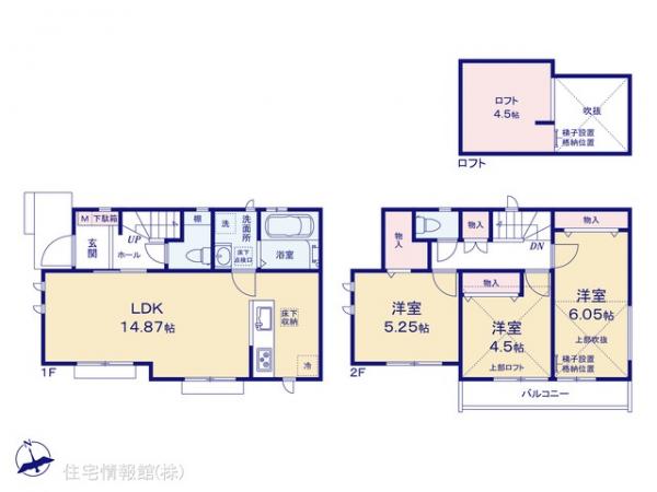 新築戸建 東京都調布市深大寺北町６丁目15-2 JR中央線武蔵境駅 5,490万円
