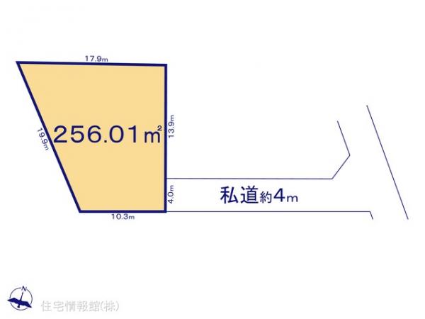 土地 埼玉県さいたま市西区三橋５丁目1070-2 JR京浜東北線大宮駅 3,100万円