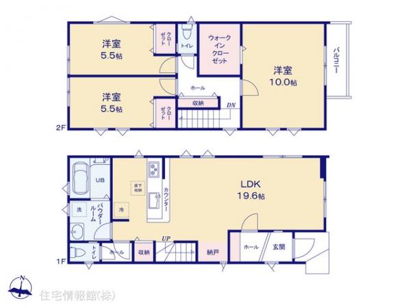 新築戸建 神奈川県川崎市多摩区南生田３丁目3-30 小田急線生田駅 5,199万円