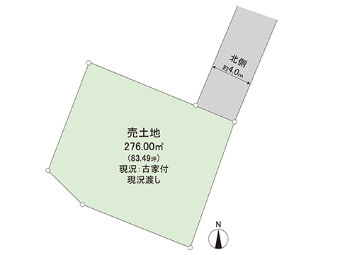土地 宇都宮市下川俣町 JR東北本線（宇都宮線）岡本駅 1,950万円