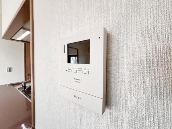 ダイアパレス鶴間 TVモニター付きインターフォン