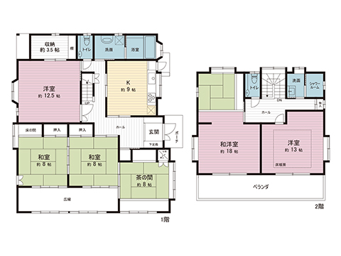 中古戸建 宇都宮市砥上町 JR日光線鶴田駅 3,500万円