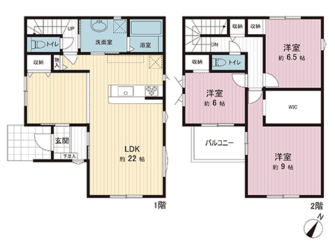 新築戸建 埼玉県上尾市小泉７丁目 JR高崎線北上尾駅 3,398万円