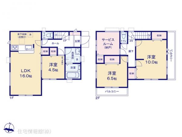 新築戸建 埼玉県鶴ヶ島市大字脚折90-25 東武東上線坂戸駅 2,980万円
