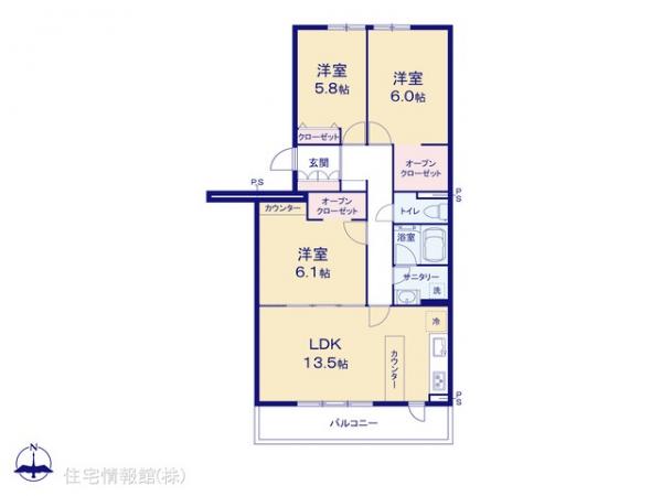 中古マンション 埼玉県志木市館２丁目4-5 東武東上線柳瀬川駅 2,780万円
