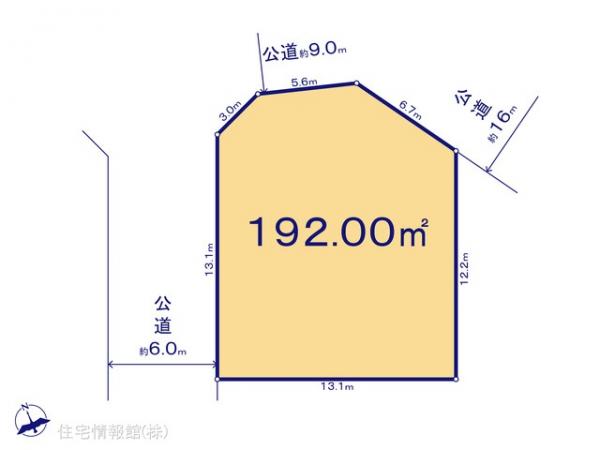 土地 埼玉県蕨市錦町３丁目2-20 JR京浜東北線蕨駅 8,880万円