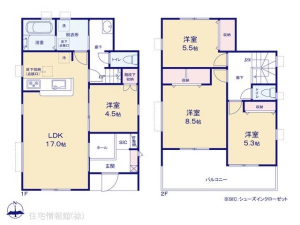新築戸建 埼玉県比企郡鳩山町大字今宿503-3 東武東上線坂戸駅 2,430万円