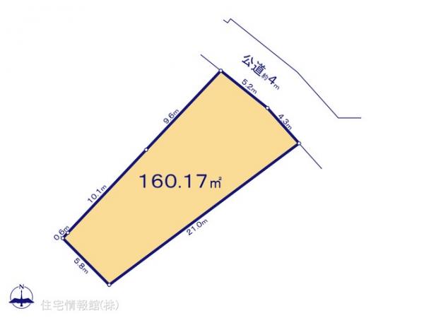 土地 神奈川県大和市福田30-12 小田急江ノ島線高座渋谷駅 3,290万円