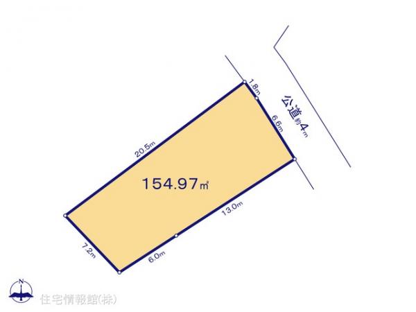 土地 神奈川県大和市福田30-12 小田急江ノ島線高座渋谷駅 3,290万円