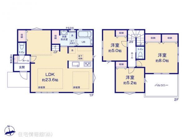 新築戸建 神奈川県藤沢市本藤沢２丁目 小田急江ノ島線藤沢本町駅 5,199万円
