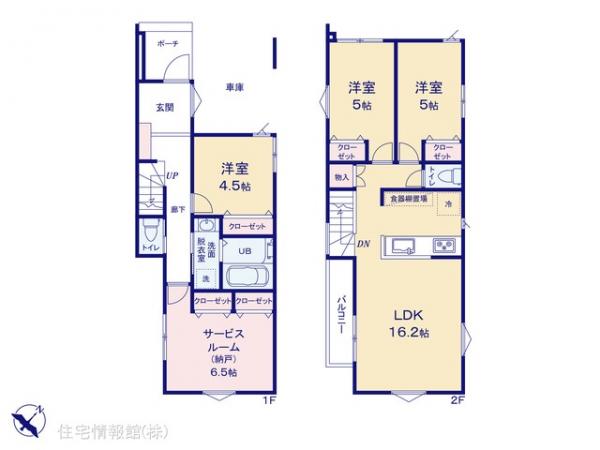新築戸建 埼玉県さいたま市緑区大字中尾2162 JR武蔵野線東浦和駅 4,180万円