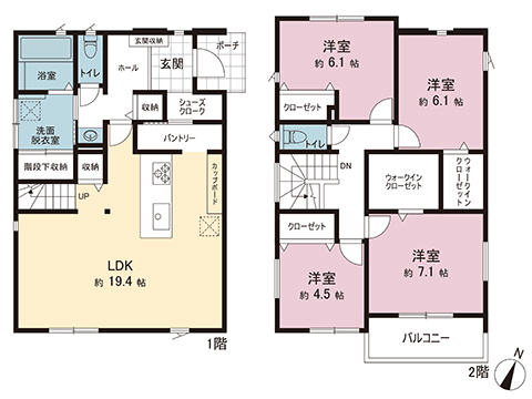新築戸建 宇都宮市細谷町 JR東北本線（宇都宮線）宇都宮駅 3,830万円