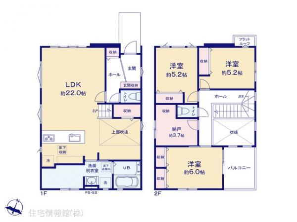 新築戸建 千葉県千葉市若葉区小倉台３丁目1062-49 千葉都市モノレール小倉台駅 3,588万円