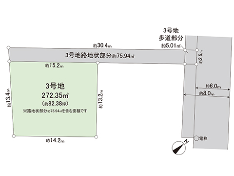 土地 宇都宮市清原台６丁目 宇都宮芳賀ライト線清原地区市民センター前駅 1,340万円