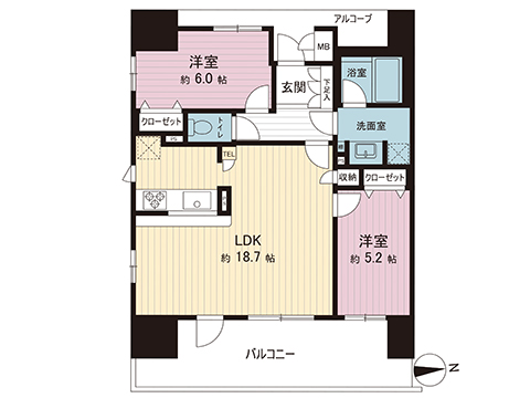 中古マンション 厚木市栄町１丁目 小田急線本厚木駅 3,599万円
