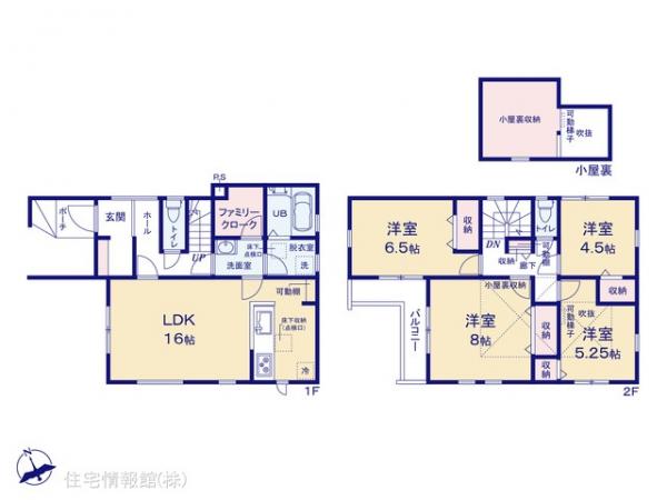 新築戸建 東京都東村山市久米川町２丁目8-28 西武新宿線東村山駅 4,790万円