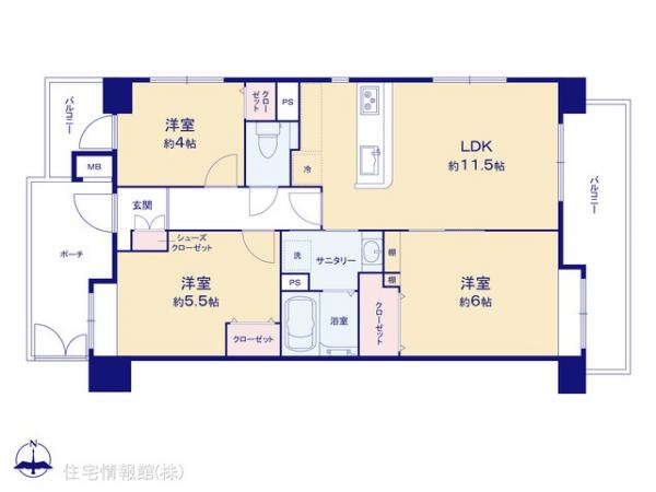 中古マンション 神奈川県海老名市河原口２丁目9-12 小田急線厚木駅 2,880万円