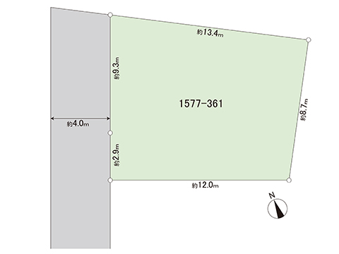 土地 四街道市四街道２丁目 JR総武本線四街道駅 2,480万円